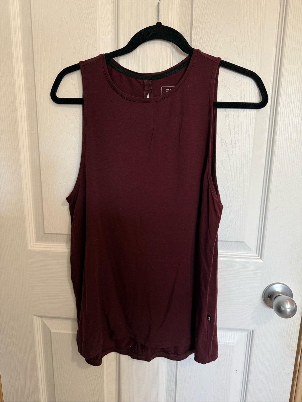 On Cloud Sleeveless Burgundy Women’s Tank Top